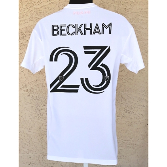 adidas MLS Inter Miami CF David Beckham #23 jersey - Picture 6 of 6